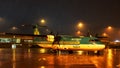 Aerlingus in Dublin Airport Royalty Free Stock Photo