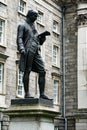 DUBLIN, IRELAND - AUGUST 30: Trinity College campus, Dublin City, Ireland Royalty Free Stock Photo