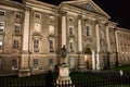 DUBLIN, IRELAND - AUGUST 30: Trinity College campus, Dublin City, Ireland Royalty Free Stock Photo