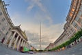 Dublin, Ireland center symbol - spire Royalty Free Stock Photo