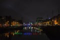 Dublin view from the River Liffey, Ireland