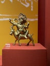 Buddhist Protector deity Mahakala riding a deer