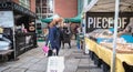 Stand of Irish bread, pastry and specialty vendor in the Temple Bar district in Dublin