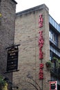 Dublin Ireland, February 20 2018: View of a famous pub, at the Temple Bar area in central Dublin. Temple Bar is promoted