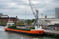 Cargo Ship in Dublin Port