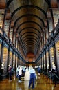 Interior of the Old Library, Trinity College Dublin. Royalty Free Stock Photo