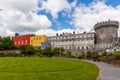 Dublin Castle and Dubh Linn Garden in Dublin, Ireland