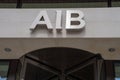 Dublin 2, Dublin, Ireland June 28th 2021. AIB Head Office Sign