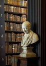 Dublin, Ireland: The Long Room interior of the Old Library at Trinity College. Royalty Free Stock Photo