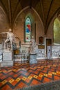 Interior of Saint Patrick Cathedral in Dublin, Ireland Royalty Free Stock Photo