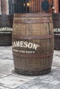 Jameson Irish Whiskey Barrel