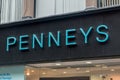 Logo of Penneys fashion store in Dublin Royalty Free Stock Photo