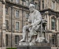 The statue of George Salmon 1819 - 1904 distinguished and influential Irish mathematician