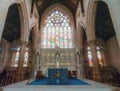 Dublin, Ireland - 07.12.2023: stunning interior of St Catherine\'s Church of Ireland
