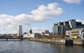 Dublin - Liffey river Royalty Free Stock Photo