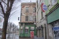 A typical Irish house facade in Dublin city