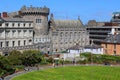 Dublin Castle is a former Motte-and-bailey castle