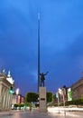 Dublin Spire by night Royalty Free Stock Photo