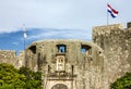 Dubrovnik ancient fortress view, Croatia