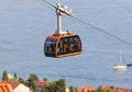 Dubrovnik cable car Royalty Free Stock Photo