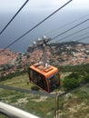 Dubrovnik City Cable Car Croatia Royalty Free Stock Photo