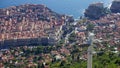 amazing view from the dubrovnik cable car