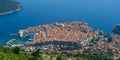 Dubrovnik City Wall Royalty Free Stock Photo