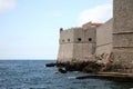 Dubrovnik city walls Royalty Free Stock Photo