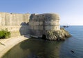 Dubrovnik city walls Royalty Free Stock Photo