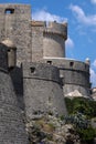 Dubrovnik city walls Royalty Free Stock Photo