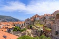 Dubrovnik cityscape Croatia, Dalmatia Royalty Free Stock Photo