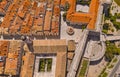 Dubrovnik old town main street Stradun with Onofrio's fountain Royalty Free Stock Photo