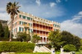 Hilton Grand Hotel Imperial Dubrovnik in a beautiful spring day Royalty Free Stock Photo