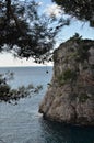 dubrovnik Croatia ariatic old fort cliff unesco Royalty Free Stock Photo