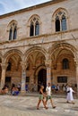 Dubrovnik; Croatia - august 29 2022 : Rector palace