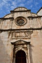 Dubrovnik Croatia - august 29 2022 : Saint Saviour church Royalty Free Stock Photo