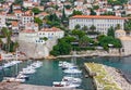 Dubrovnik, Croatia: Tourist yachts in Dubrovnik old marina