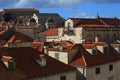 Dubrovnik croatia drone view