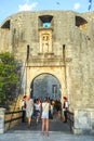 West entrance to old town Dubrovnik