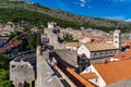Dubrovnik, Croatia - Jun 20, 2020: Church of Holy Saviour and Franciscan Monastery in Dubrovnik, Croatia Royalty Free Stock Photo