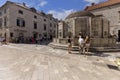 Great Well of Onofria, fountain near the Pilska Gate, Dubrovnik, Croatia