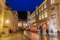 DUBROVNIK, CROATIA - MAY 31, 2019: Evening view of the old town of Dubrovnik, Croat Royalty Free Stock Photo