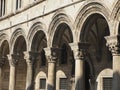 Dubrovnik Croatia medieval Rector\'s Palace Croatian Knezev dvor Italian Palazzo dei Rettori used to serve as the seat of the