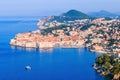 Dubrovnik, Croatia. Panoramic view of old town.