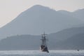 Dubrovnik, Croatia (Pirate Boat & Mountains)