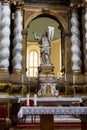 Interior of the Church of the Franciscan Order of Friars Minor, Dubrovnik, Croatia