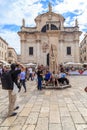 Orlando Column at Luza Square, Dubrovnik