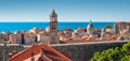 Dubrovnik Croatia, view of old town.