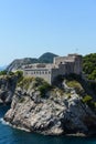 Dubrovnik Fort in Croatia Royalty Free Stock Photo