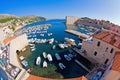 Dubrovnik harbor Royalty Free Stock Photo